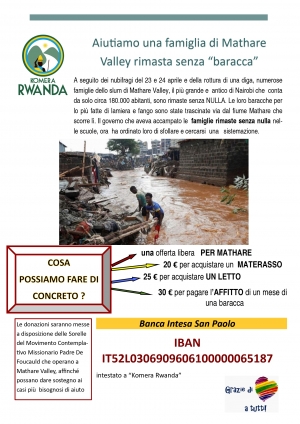 Innondazioni a Mathare Kenja
